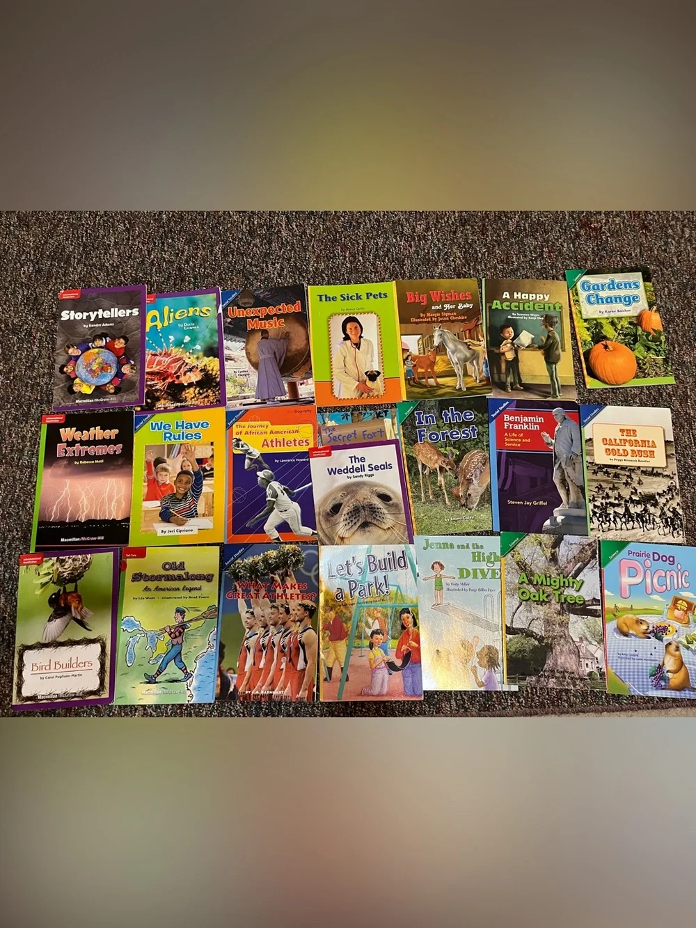 Kids reading 40 books lot Pearson